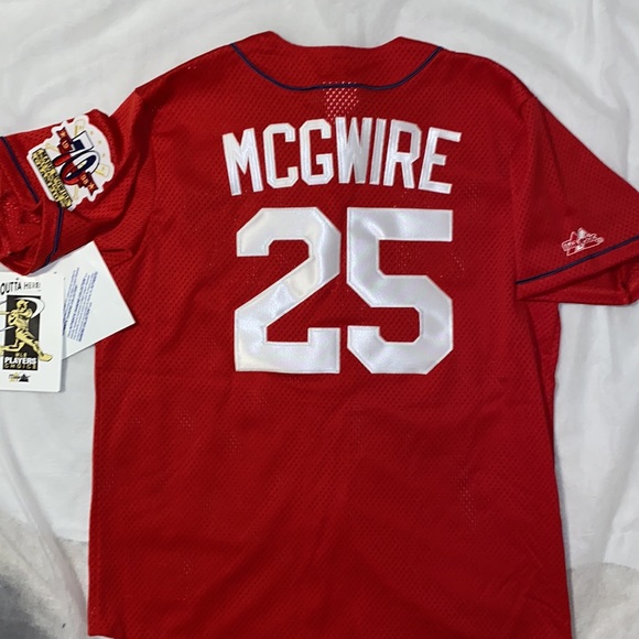 Rare Mark McGwire Cardinals Jersey~Medium ~New, Never Worn ~ With Tags - Picture 2 of 7